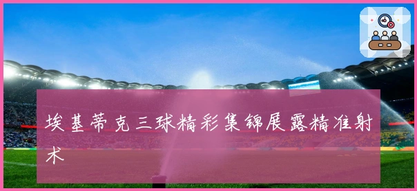 埃基蒂克三球精彩集锦展露精准射术