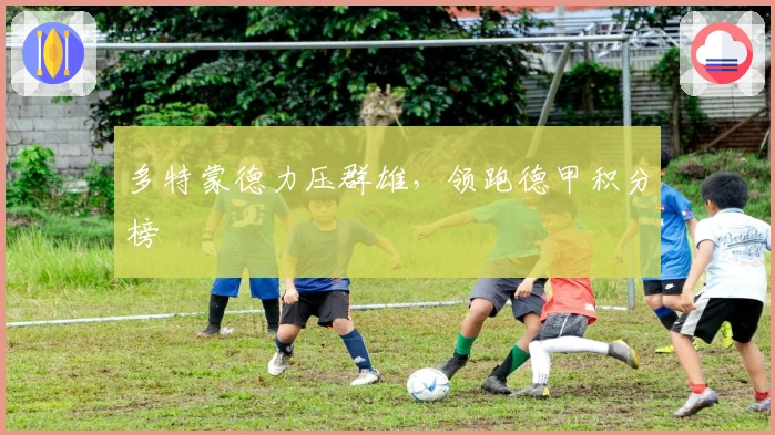 多特蒙德力压群雄，领跑德甲积分榜